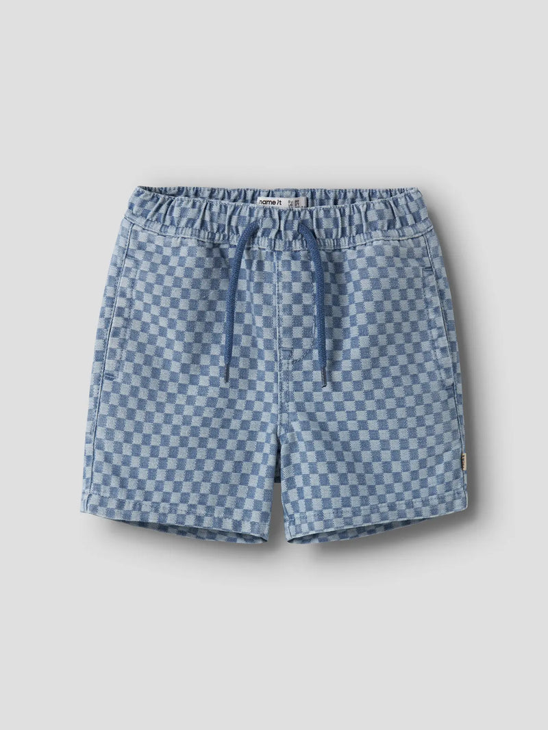 Name it Ben Mini Joggers Denim Shots | Med Blue