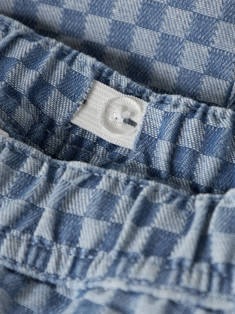 Name it Ben Mini Joggers Denim Shots | Med Blue
