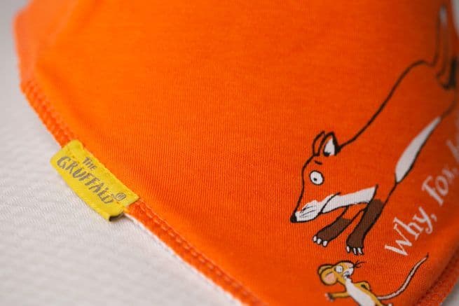 Baby Boo Why Fox Hello Organic  Bandana Bib
