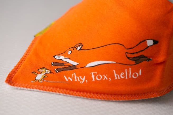 Baby Boo Why Fox Hello Organic  Bandana Bib