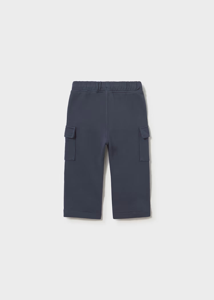 Mayoral Baby Knitted Cargo Trousers | Shadow 2544