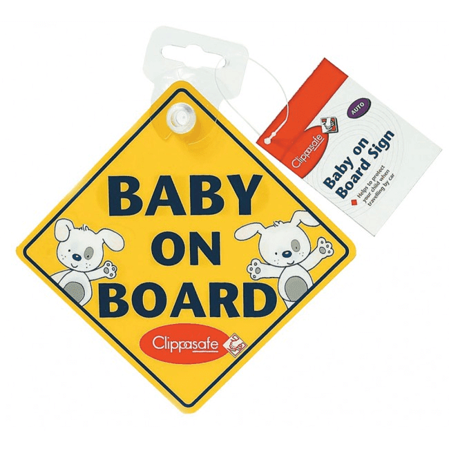 Clippasafe Baby On Board Sign 53