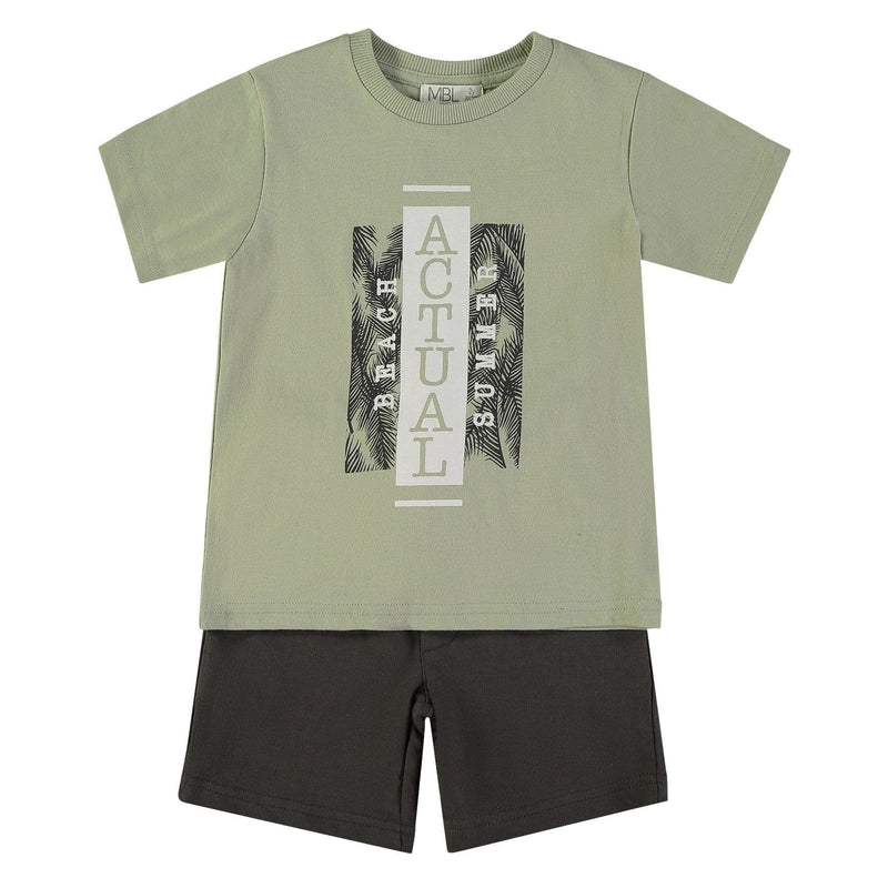 Babybol Boys 2 Pieces Set | Khaki 162308