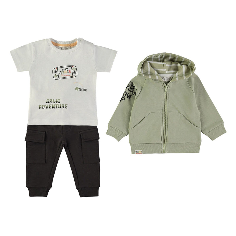 Babybol Boys 3 Pieces Set | Khaki 162043