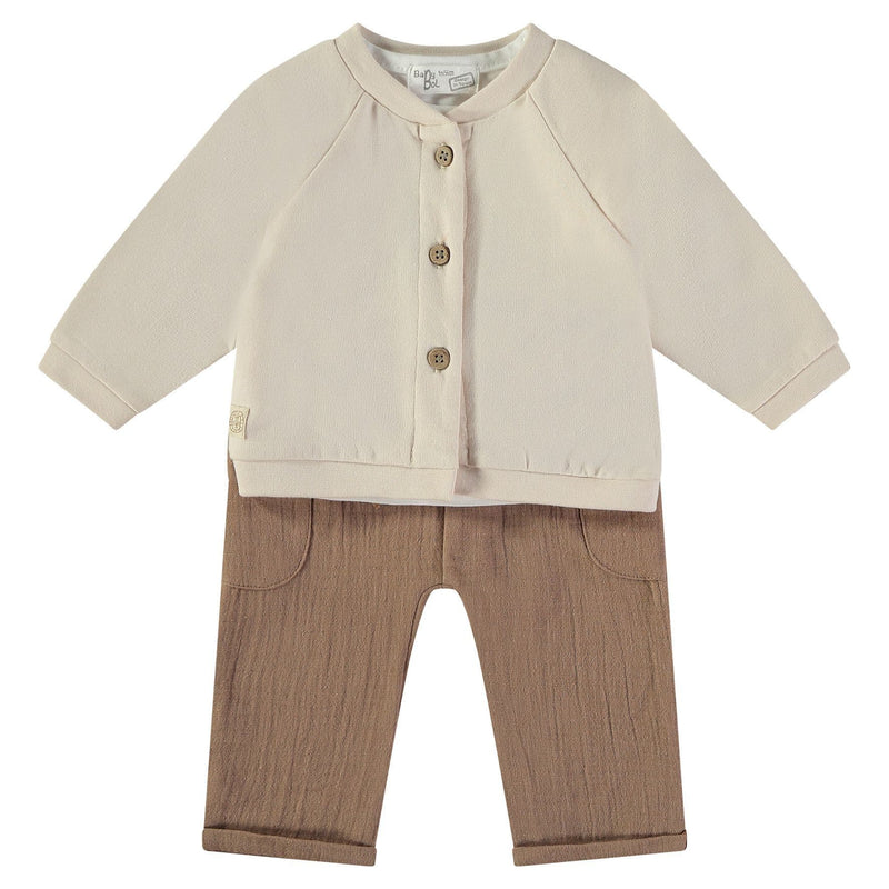 Babybol Boys 3 Pieces Set | Off White 160844