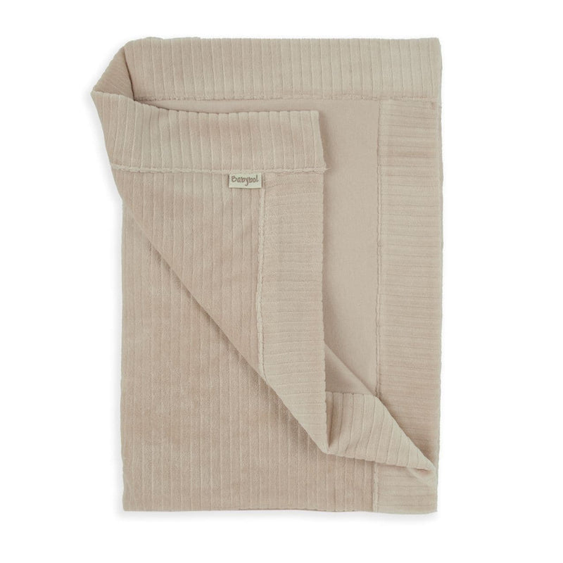 Babybol Boys Velour Wrap | Beige 250096 AW