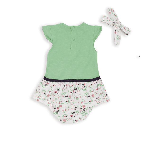 Babybol Girls Dress  + Headband |  Green 151019 SS