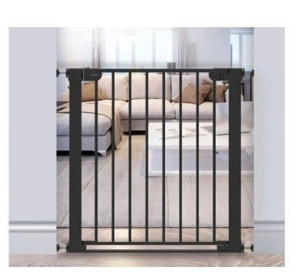 Babylo Noma Flat Step Stair Gate | Black