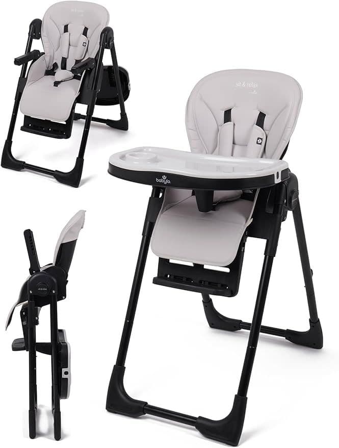 Babylo Sit & Relax Highchair | Black