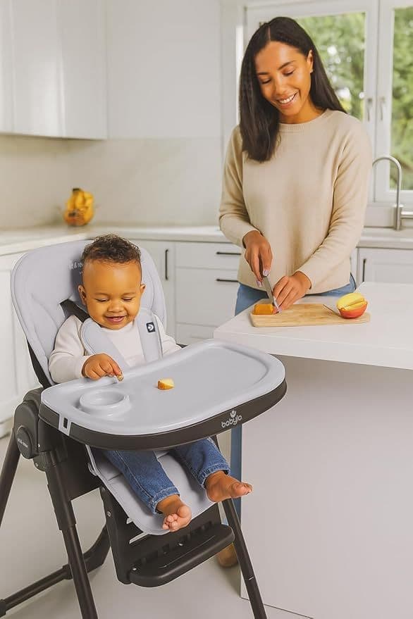 Babylo Sit & Relax Highchair | Black