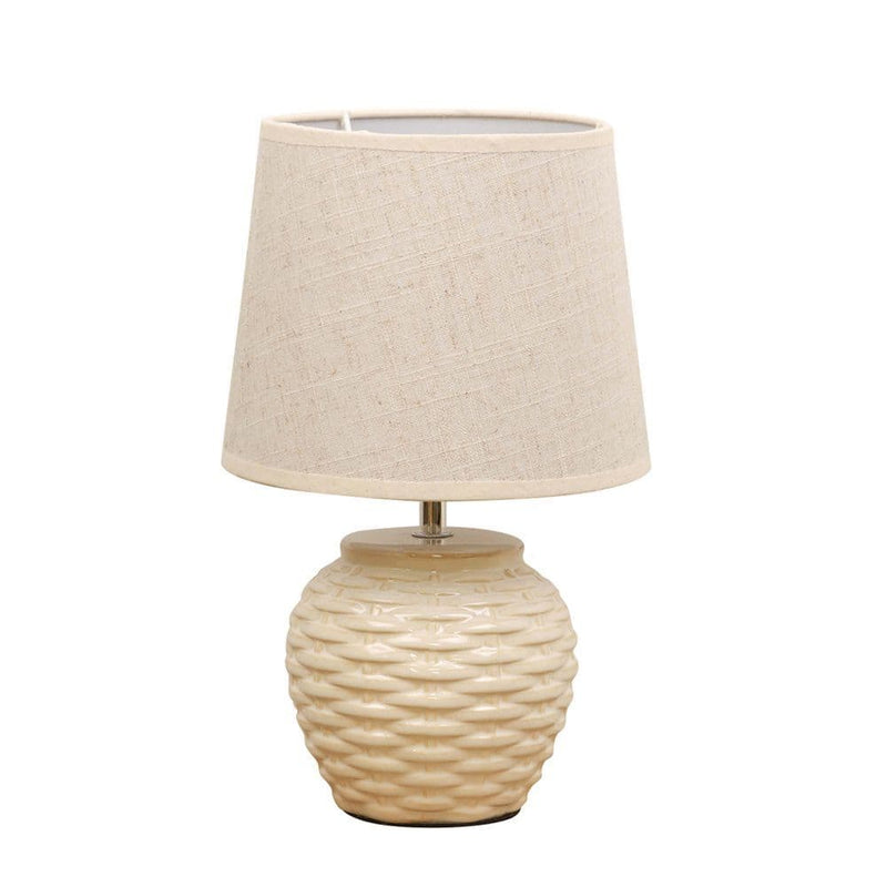 Basket Weave Table Lamp HE1359