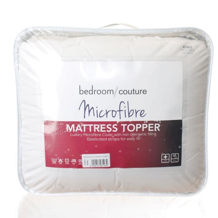 Bedroom Couture  Microfibre Topper 064