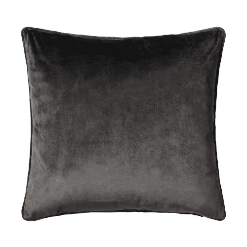 Scatter Box Bellini Velour Cushion Charcoal 45x45cm