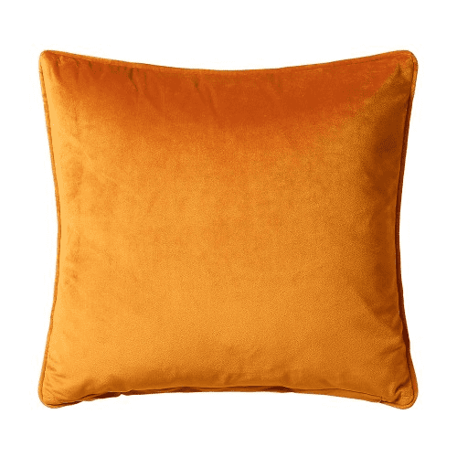Bellini Velour 45x45cm Cushion Ochre