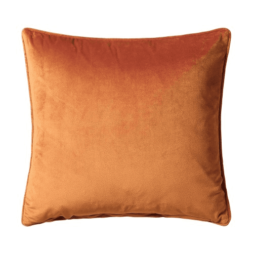 Bellini Velour 45x45cm Cushion Terracotta