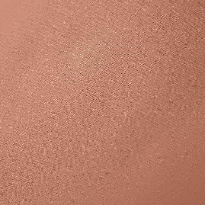 Bianca  200TC Percale Fitted Sheet | Clay
