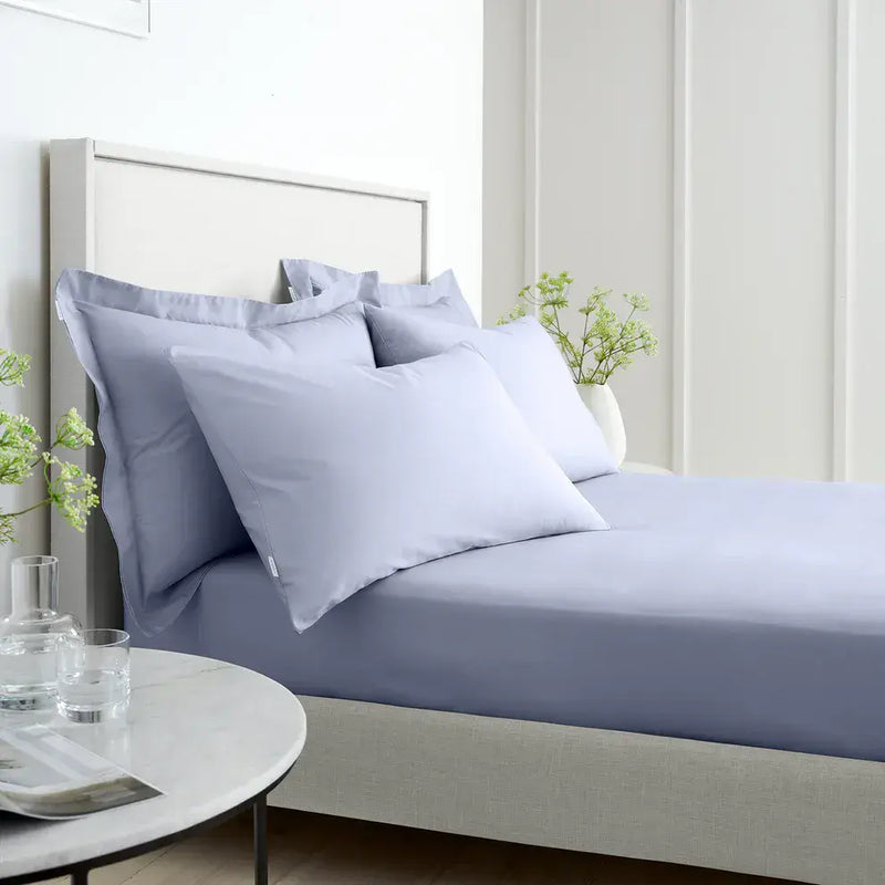Bianca  200TC Percale Fitted Sheet | Lavander