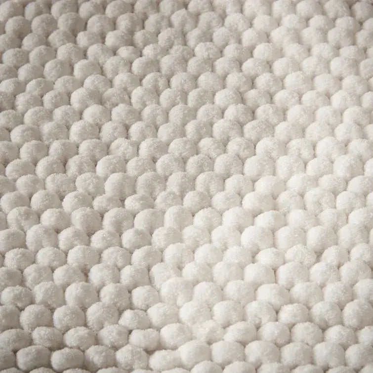 Bianca Aspen Bobble Bath Mat | Natural