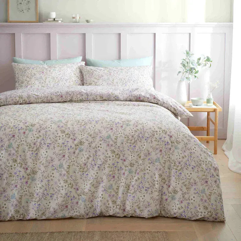 Bianca Ditsy Floral Quit Set | Lilac