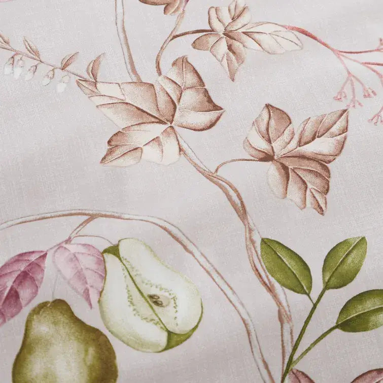 Bianca Francesca Floral Cotton Reversible Duvet Cover Set | Blush