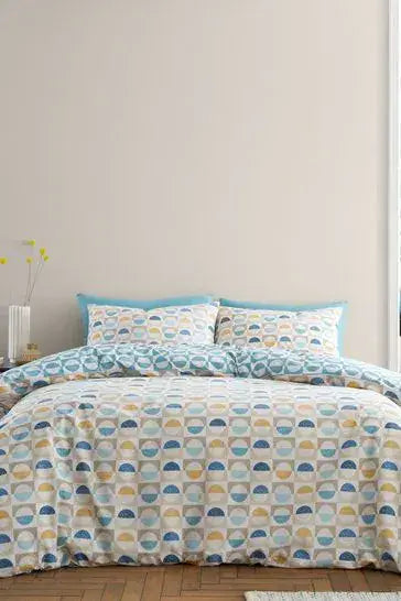 Bianca Hans Retro Spot Quilt Set | Natural