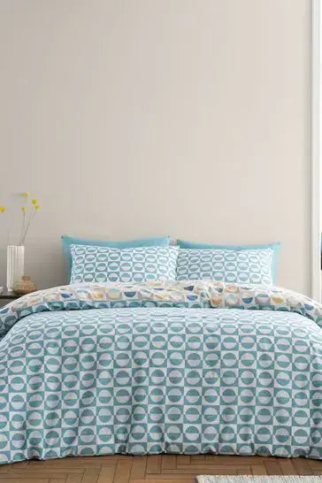 Bianca Hans Retro Spot Quilt Set | Natural