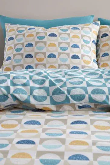 Bianca Hans Retro Spot Quilt Set | Natural