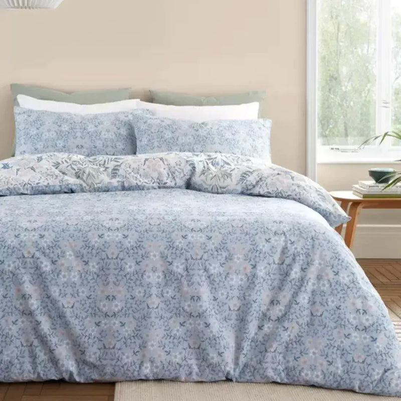 Bianca Hedgerow Hopper Quilt Set| Blue