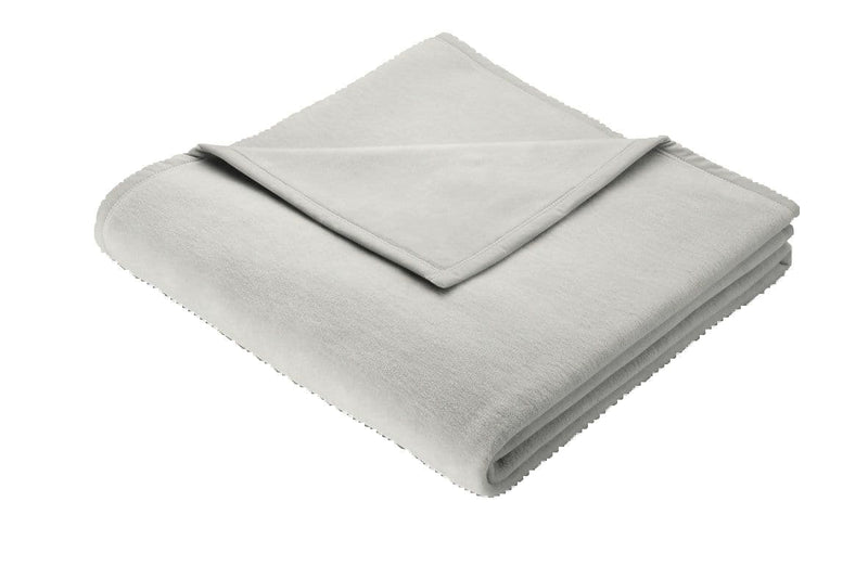 Biederlack Blanket Cotton Home | Silver