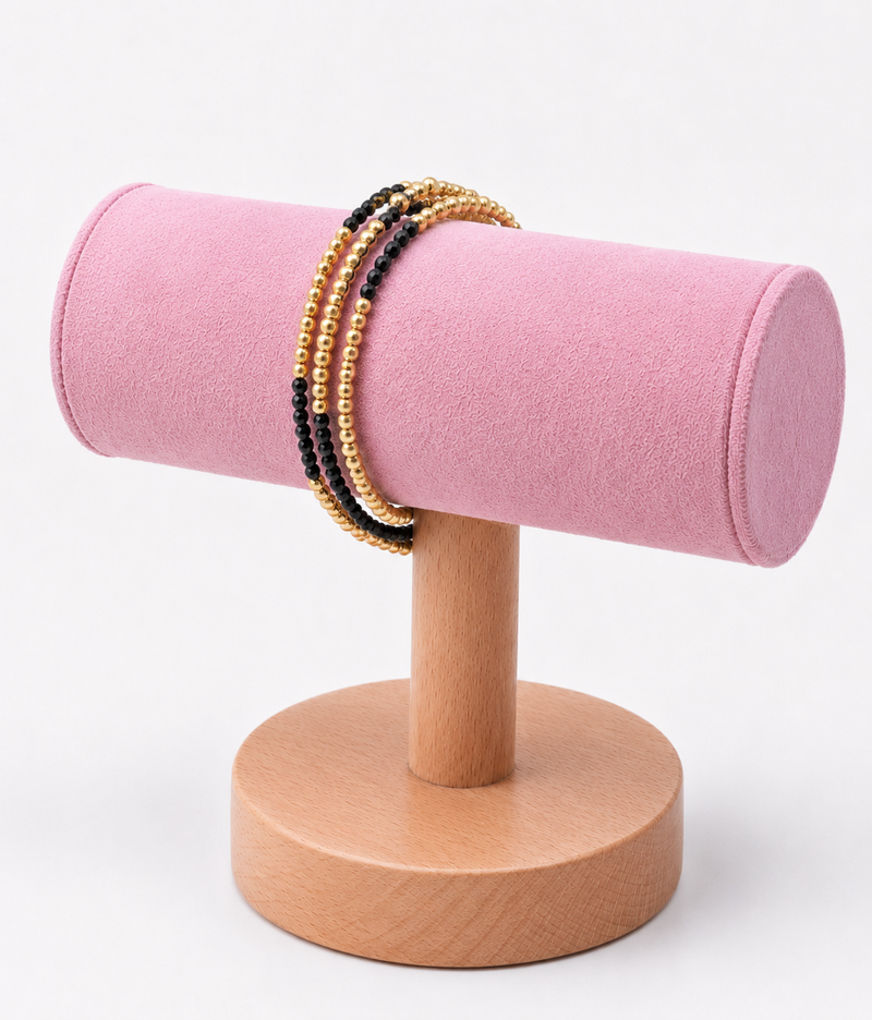 LOLO & YAYA Harmony Trio Bracelet | Black 46939BR