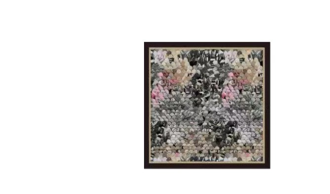 Best Angel Scarf with pearls & Magnetic Closure | Black BA4408-5