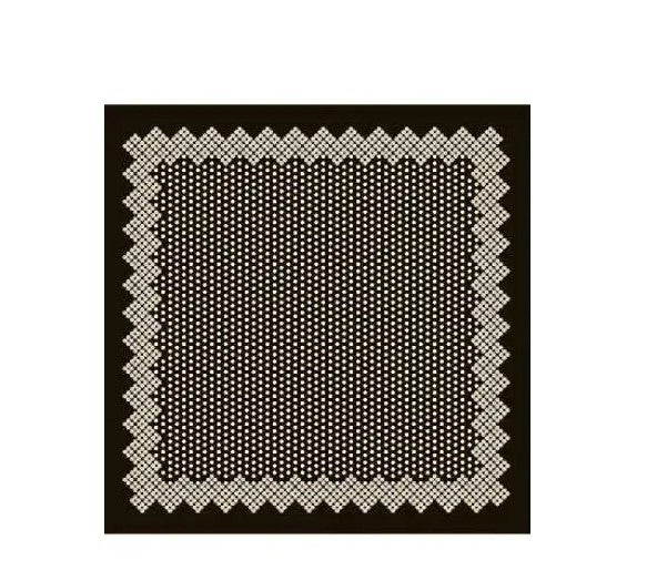 Best Angel Scarf with Pearls & Magnetic Closure | Black BA4416_5