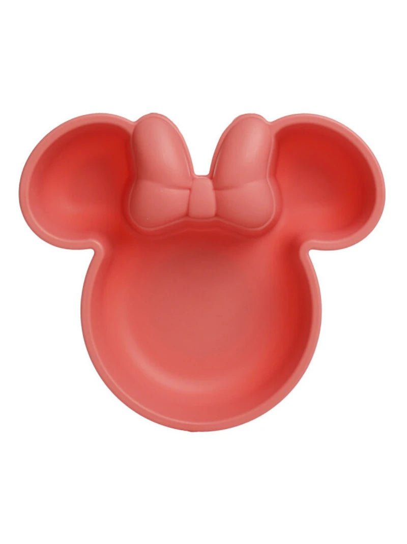 Disney Baby Minnie Mouse Divided Plate  | Pink