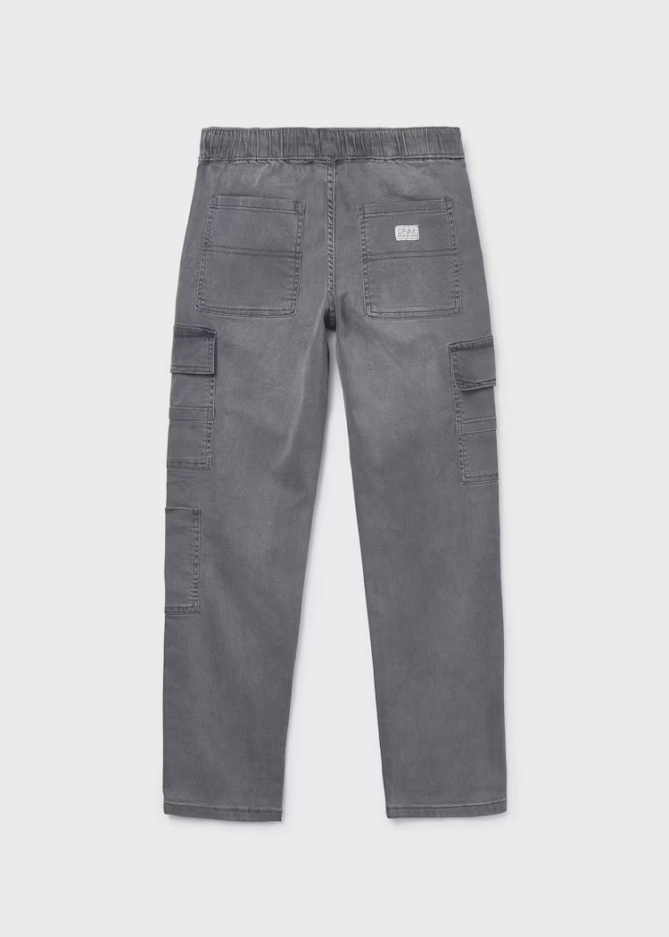 Mayoral Boys Denim Pants | Grey 6570/SS26