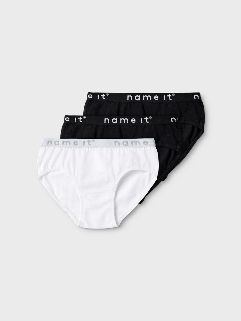 Briefs Kids 3 Pack Black