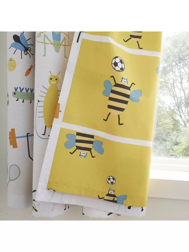 Bugtastic Curtains Yellow