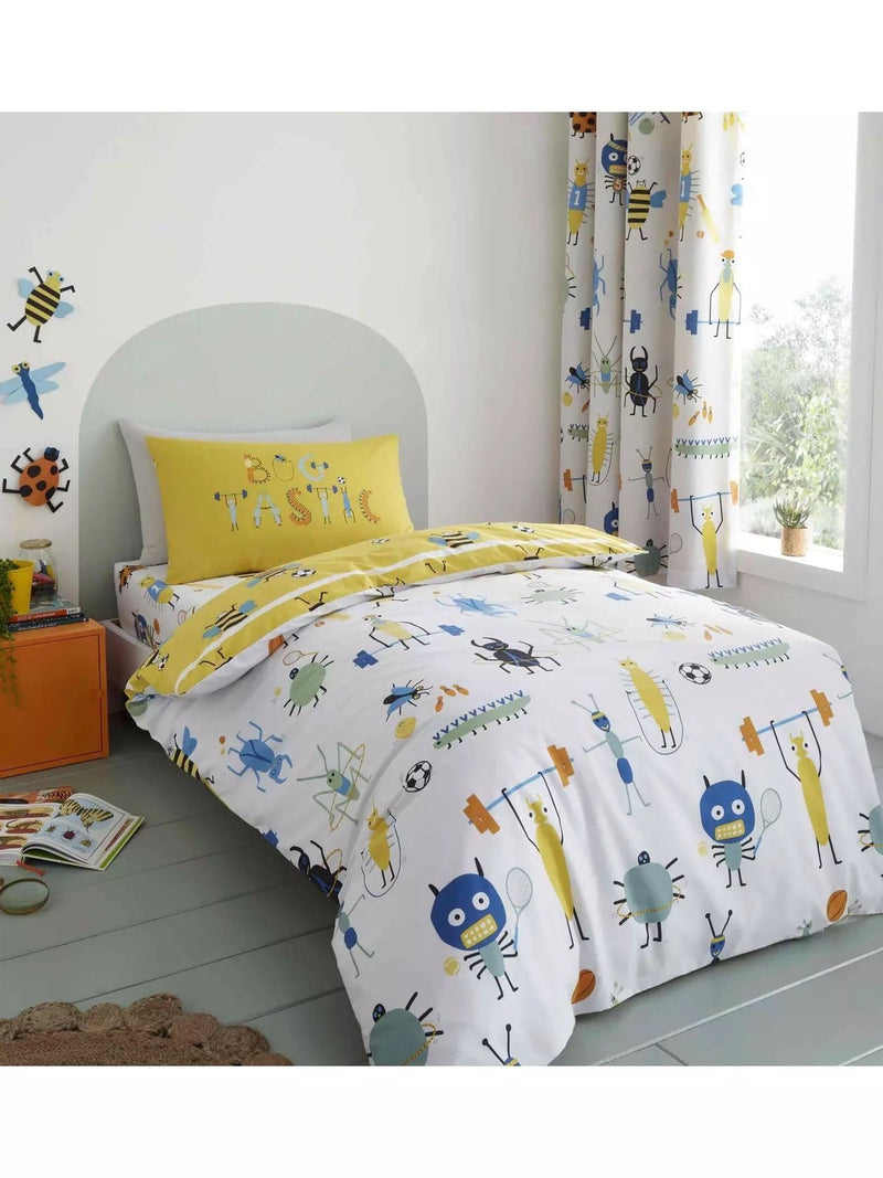 Bugtastic Quilt Set Yellow