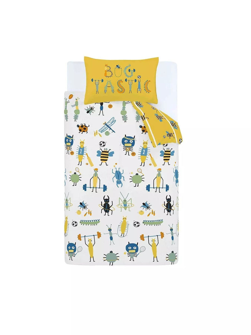 Bugtastic Quilt Set Yellow