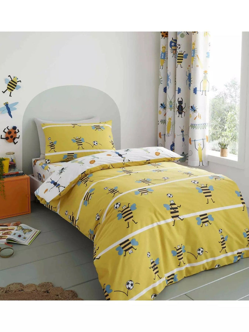 Bugtastic Quilt Set Yellow