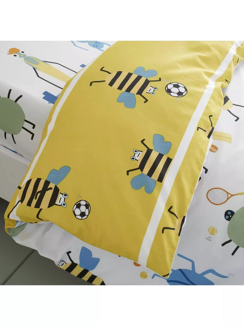 Bugtastic Quilt Set Yellow
