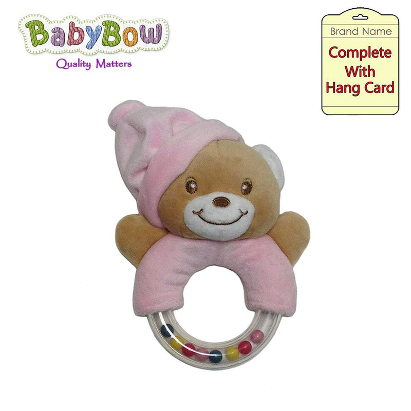 Jack & Jill Soft Bear Rattle | BW5