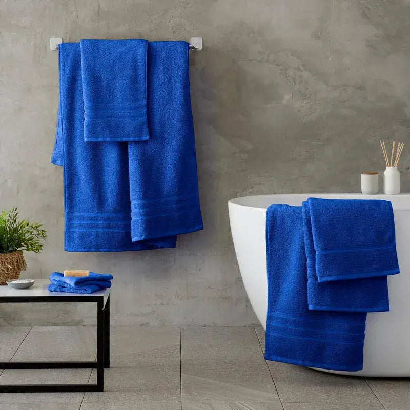 Catherine Lansfield Zero Twist Towel | Cobalt
