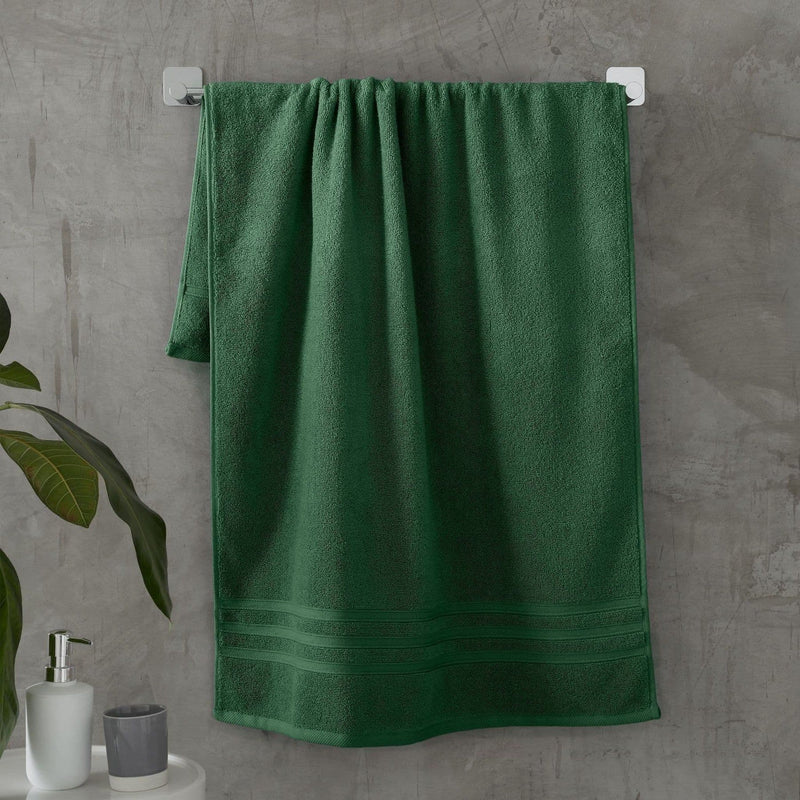 Catherine Landfield  Zero Twist  Towel| Dark Green