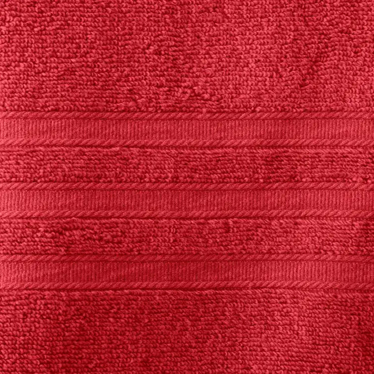 Catherine Lansfield Zero Twist Towel | Red