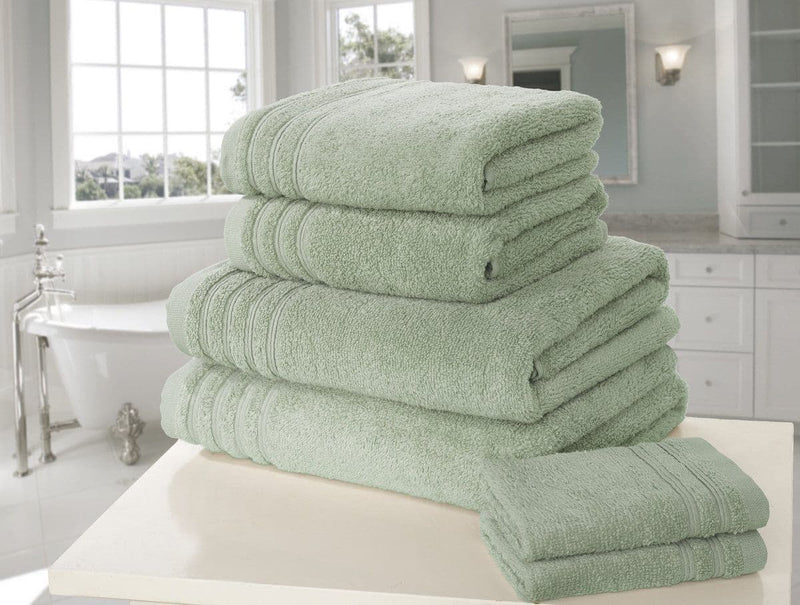 Catherine Lansfield Zero Twist Towel | Sage