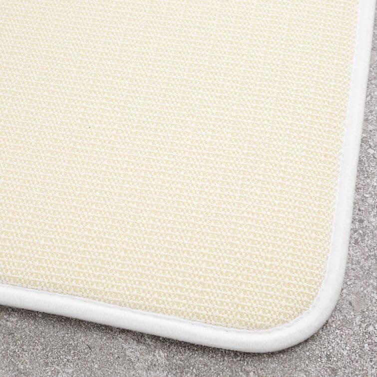 Catherine Lansfield Anti-Bacterial Bath Mat  | White