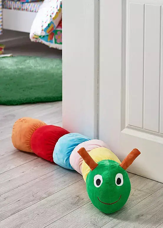 Catherine Lansfield  Charlee Caterpillar Bright 3D Cushion | Bright