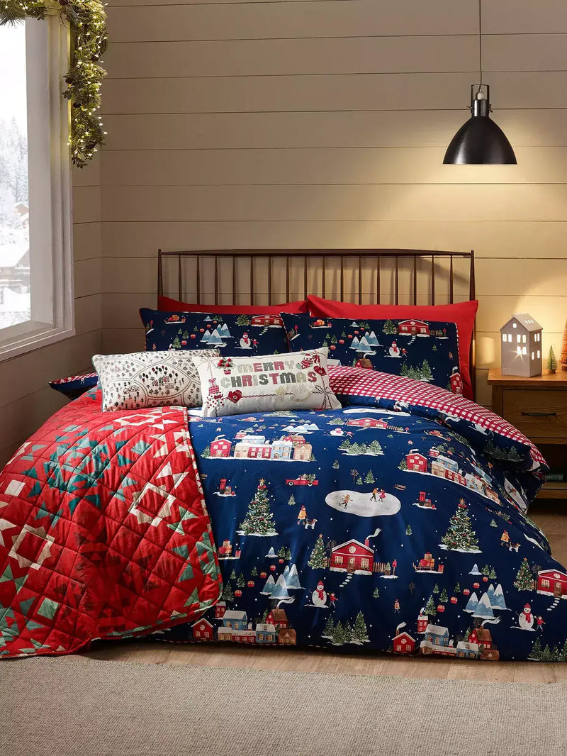Catherine  Lansfield Christmas Ski Village  | Blue