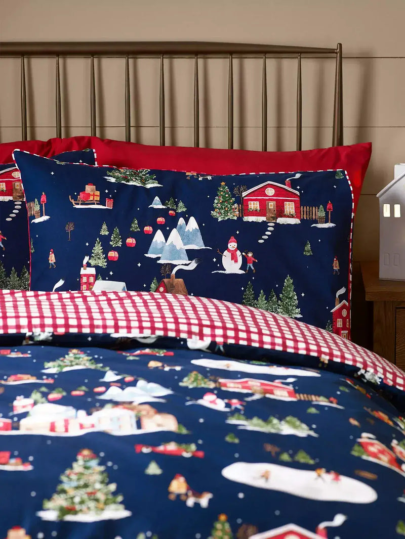 Catherine  Lansfield Christmas Ski Village  | Blue