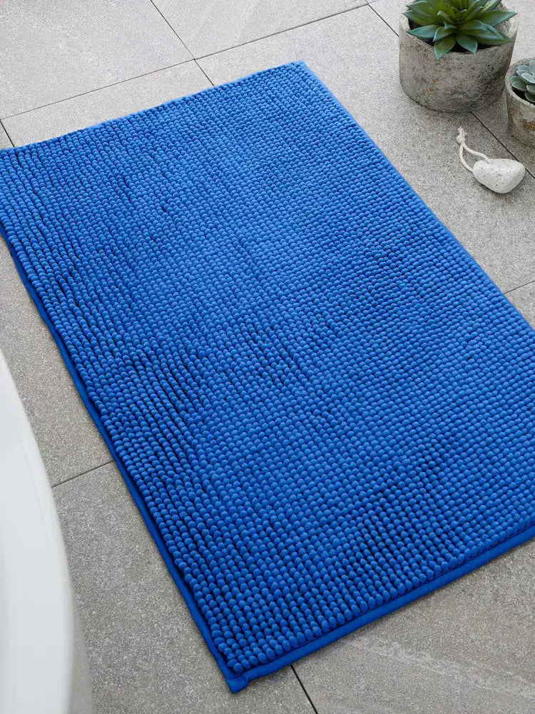 Catherine Lansfield  CL Home Bobble Bathmat  | Cobalt